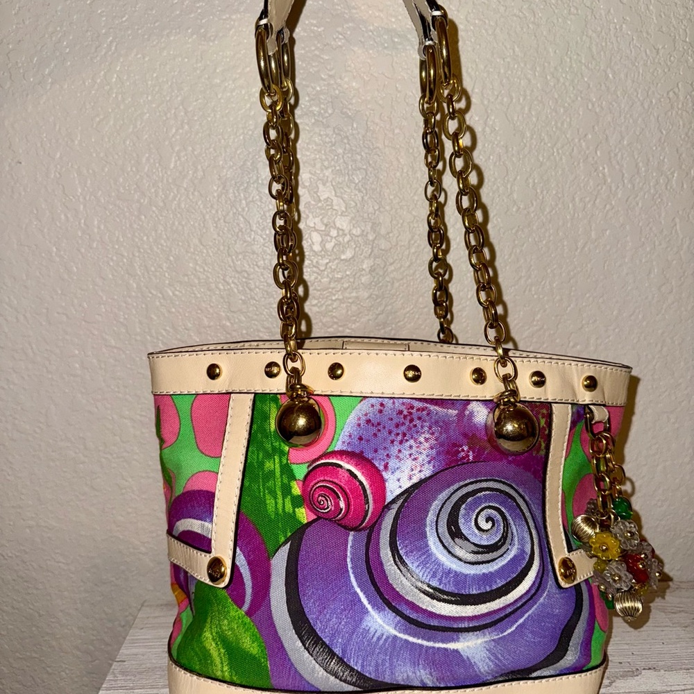 Versace rare Miami, print bag.